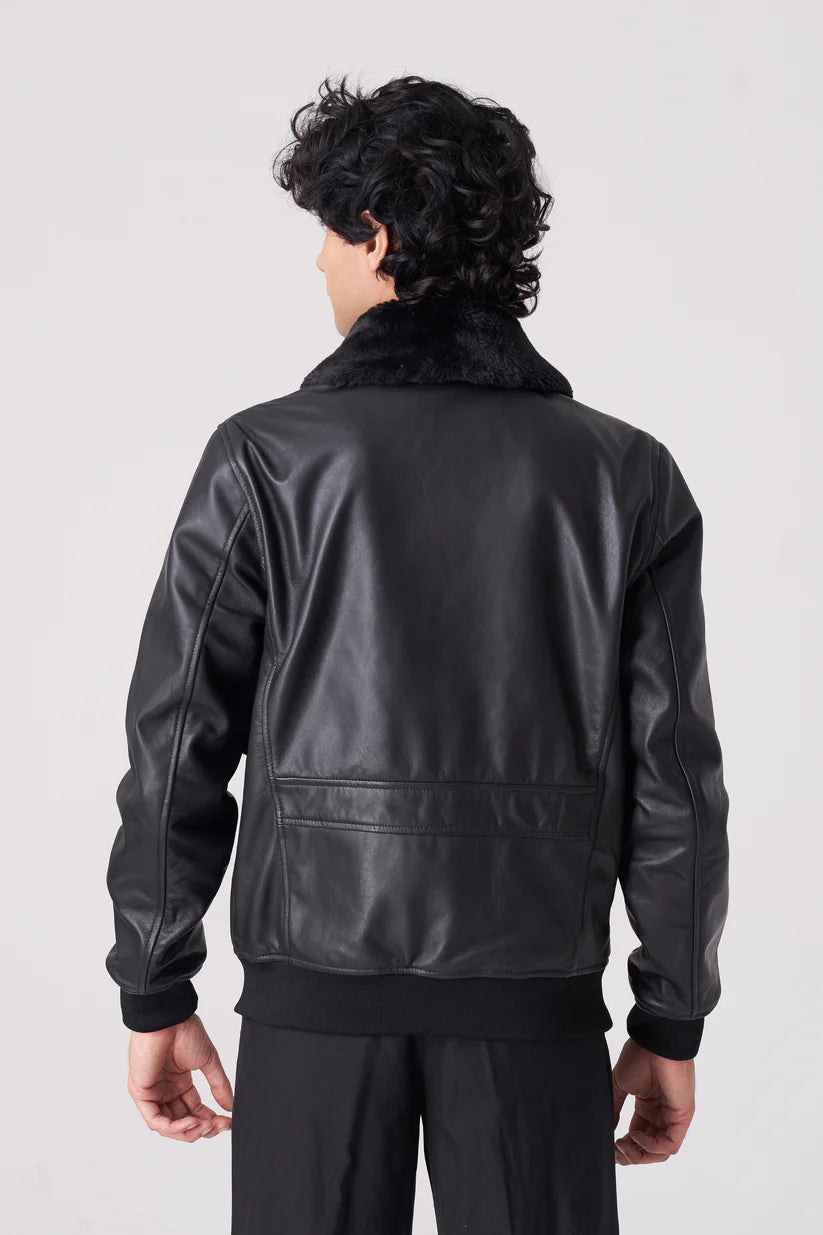 Aviator Leather Jacket