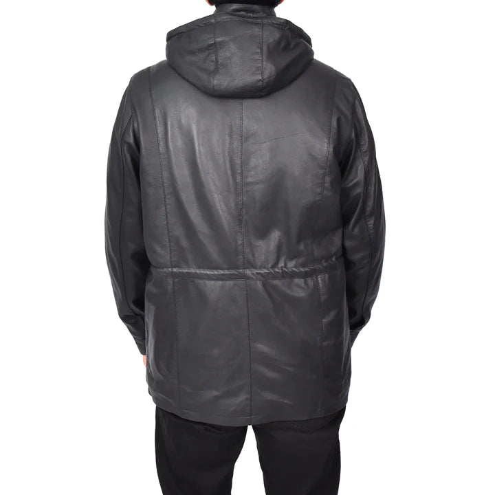 Duffle Leather Jacket