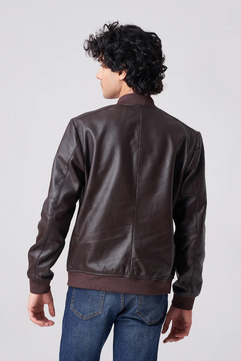 Bomber Leather Jacket