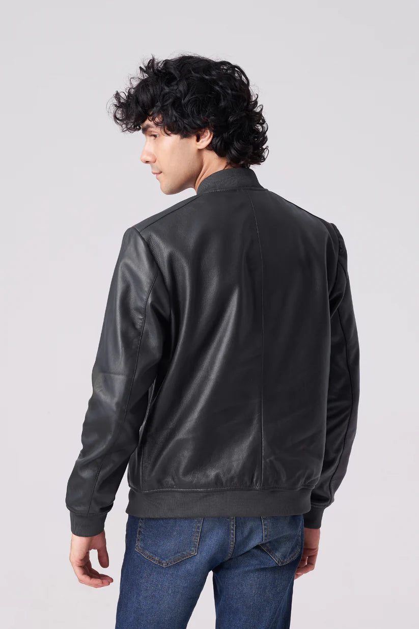 Bomber Leather Jacket