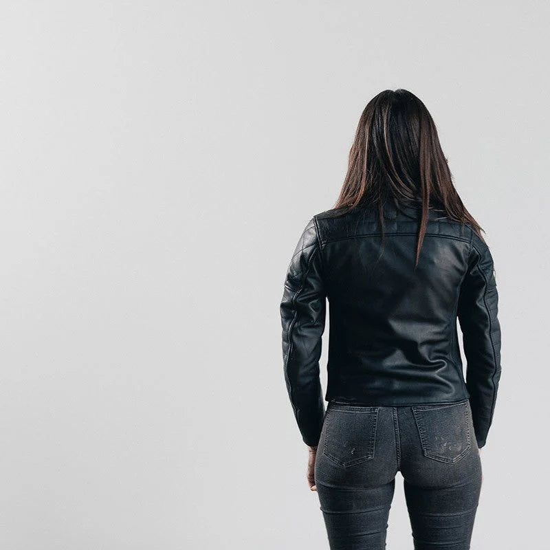 Bike Leather Jacket - Women