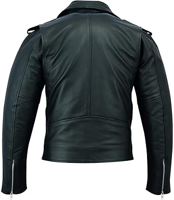 Brando Style Leather Jacket