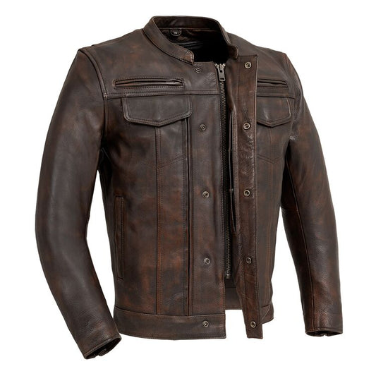 Motorcycle Rider Leather Jacket