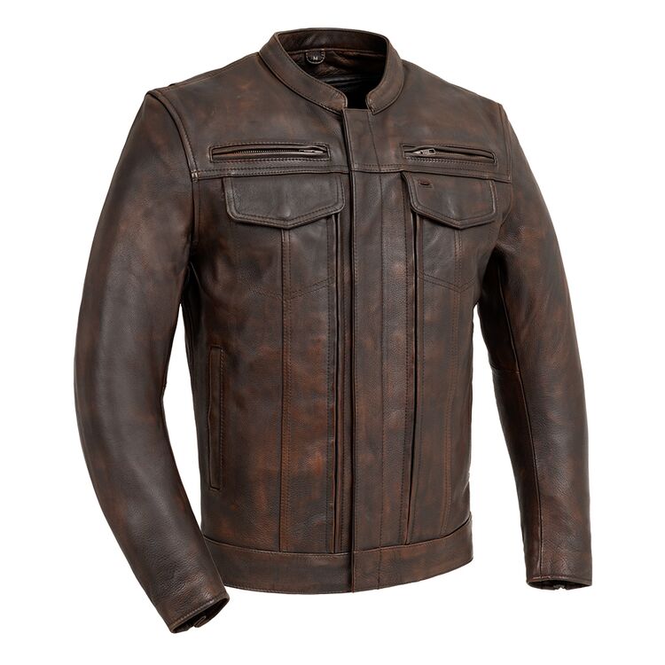 Motorcycle Rider Leather Jacket