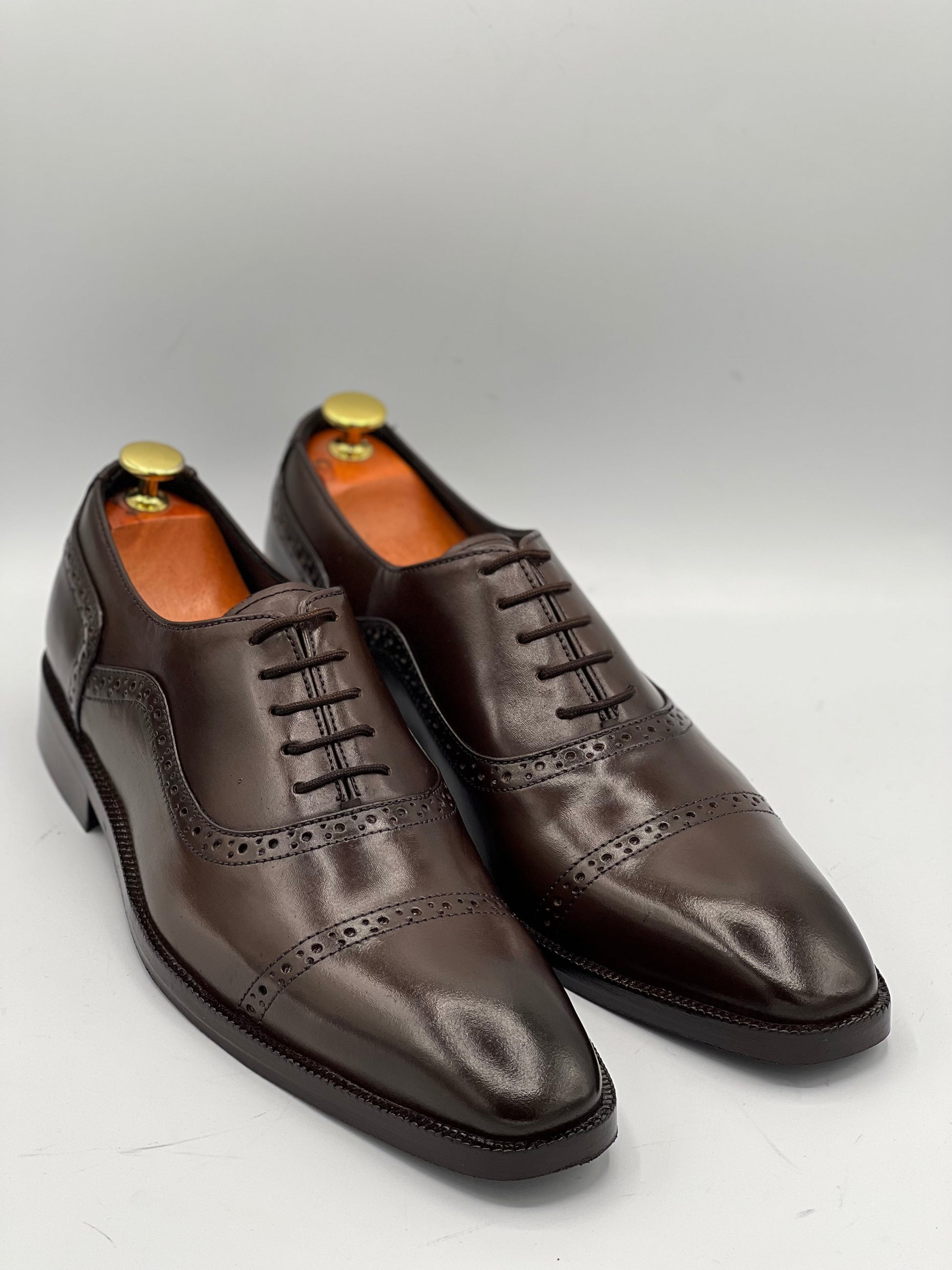 Royal Italian Brown Formal Laced Shoe - DeVogue