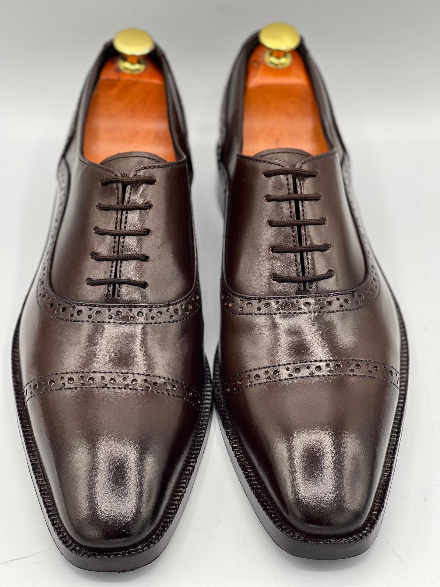 Royal Italian Brown Formal Laced Shoe - DeVogue