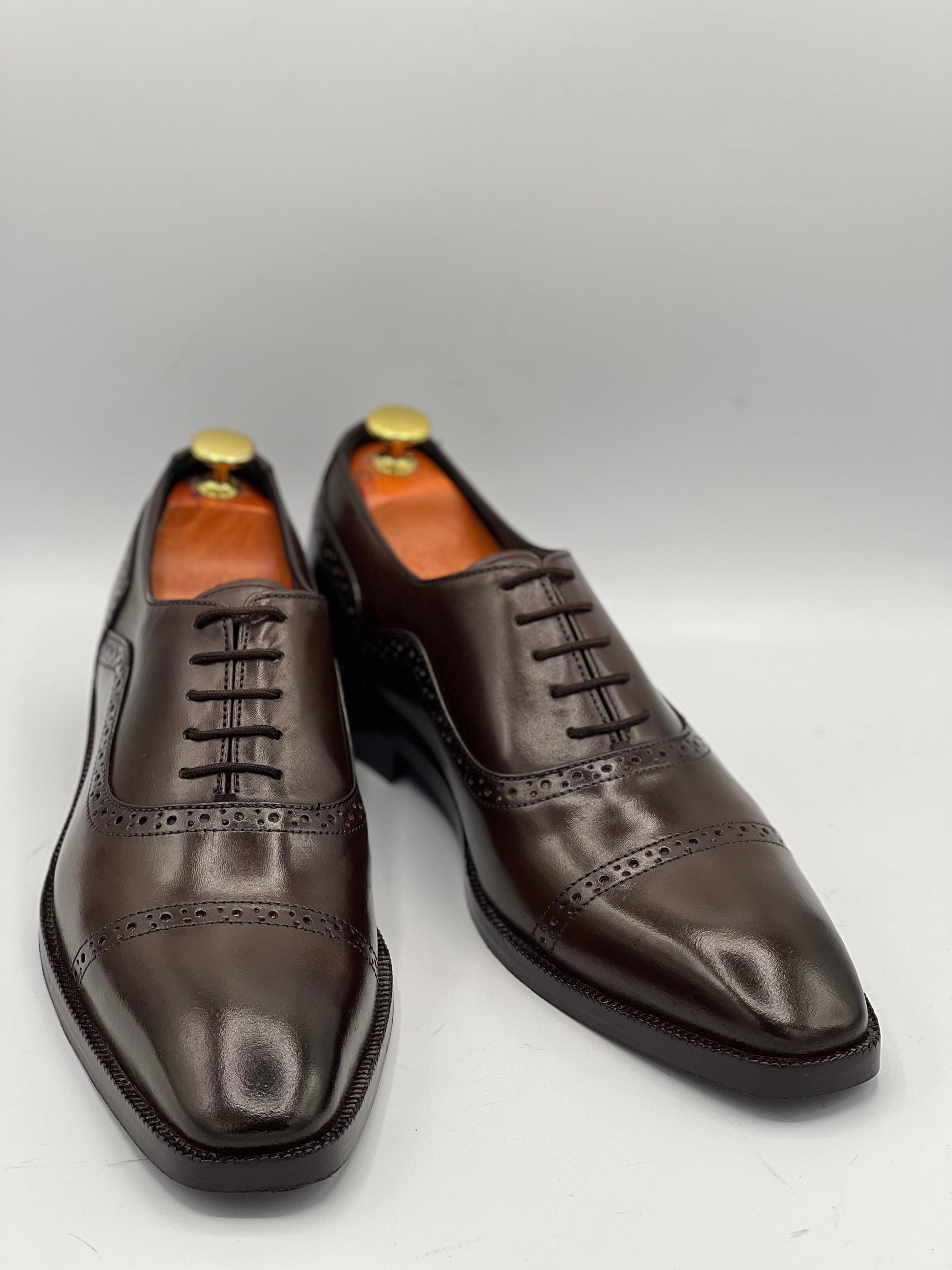 Royal Italian Brown Formal Laced Shoe - DeVogue